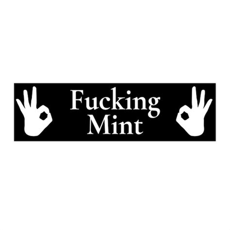 fukin mint|Fucking Mint .